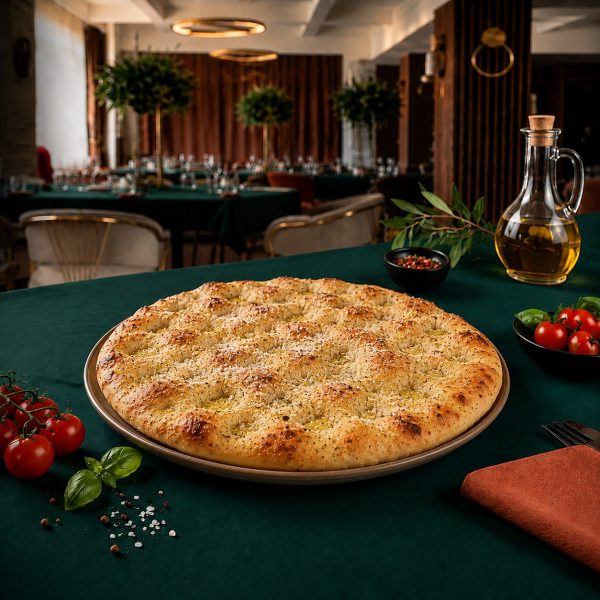 Focaccia cu parmezan