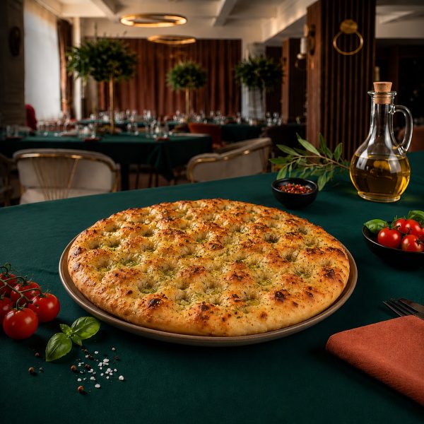 Foccacia cu usturoi