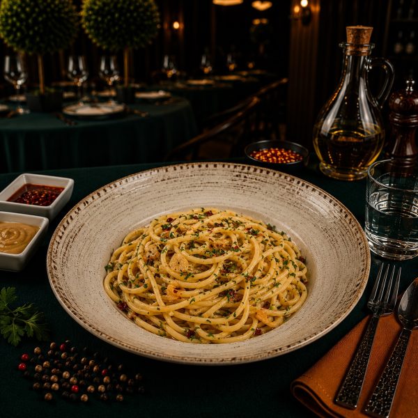 Ponza - linguine aglio olio e peperoncino